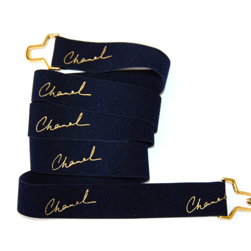 Salvage Chanel Ribbon Made Belt
